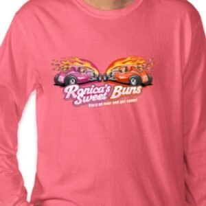 Long sleeve pink shirt