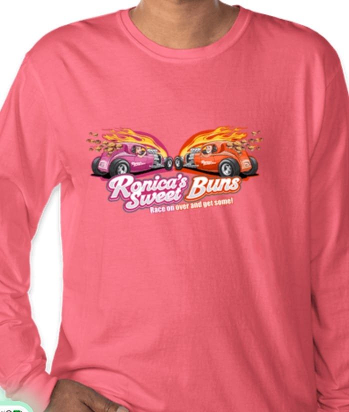Long sleeve pink shirt